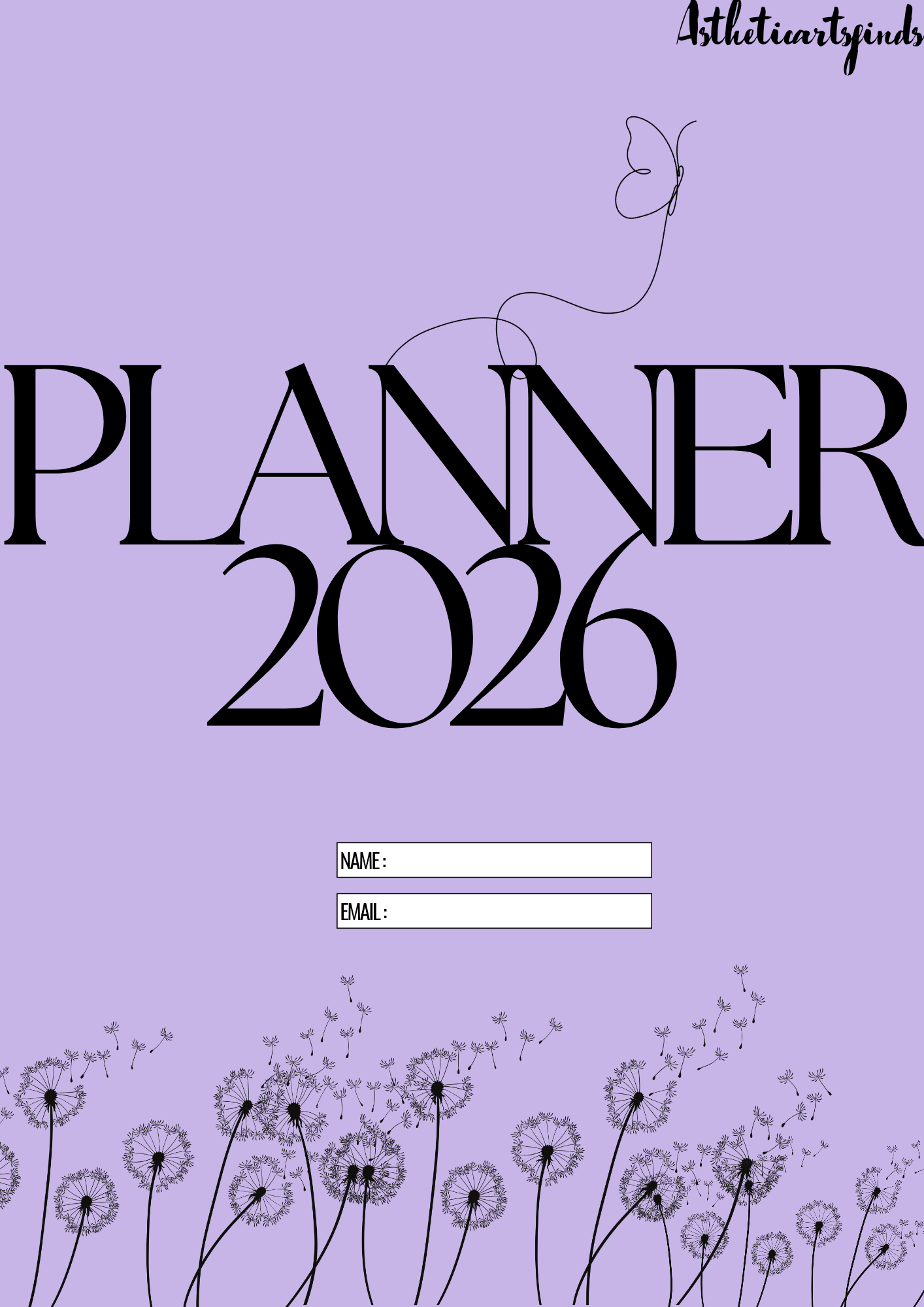 “2026 Purple Planner PDF – Aesthetic Digital Planner, Goal Tracker, Habit Tracker, Weekly & Monthly Printable Organizer, Instant Download 5 “2026 Purple Planner PDF – Aesthetic Digital Planner, Goal Tracker, Habit Tracker, Weekly & Monthly Printable Organizer, Instant Download - Image 3