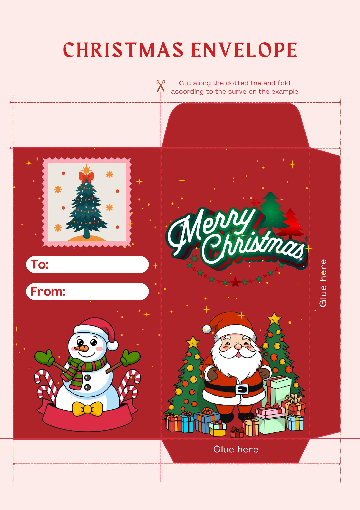 Christmas Gift Planner Bundle | Printable Holiday Gift Planner + Color Gift Tags + DIY Card Envelopes | Christmas Digital Download 5 Christmas Gift Planner Bundle | Printable Holiday Gift Planner + Color Gift Tags + DIY Card Envelopes | Christmas Digital Download - Image 4